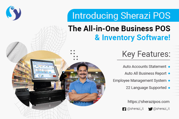 Introducing Sherazi POS 8.2 - The All-in-One Business POS & Inventory Software!